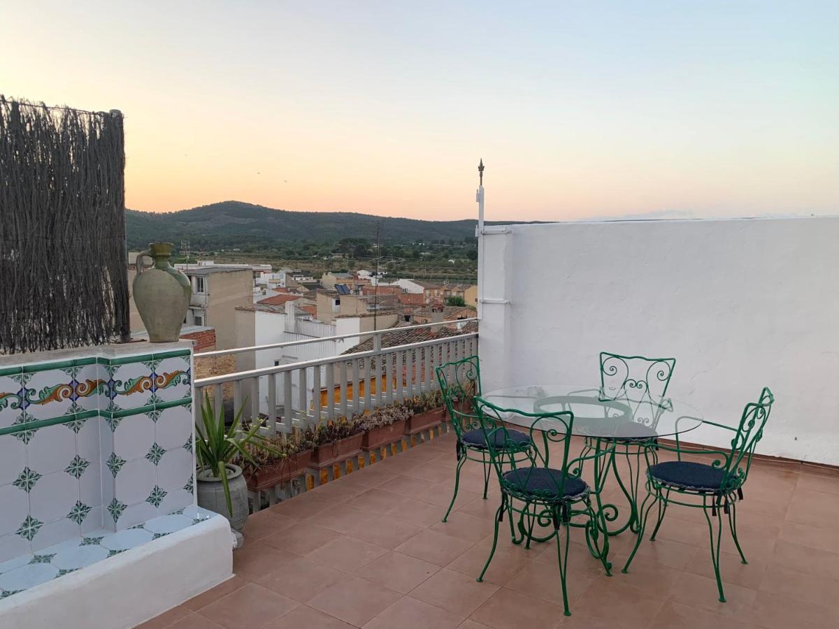 Atico Con Vistas En L'Olleria Apartment Bagian luar foto