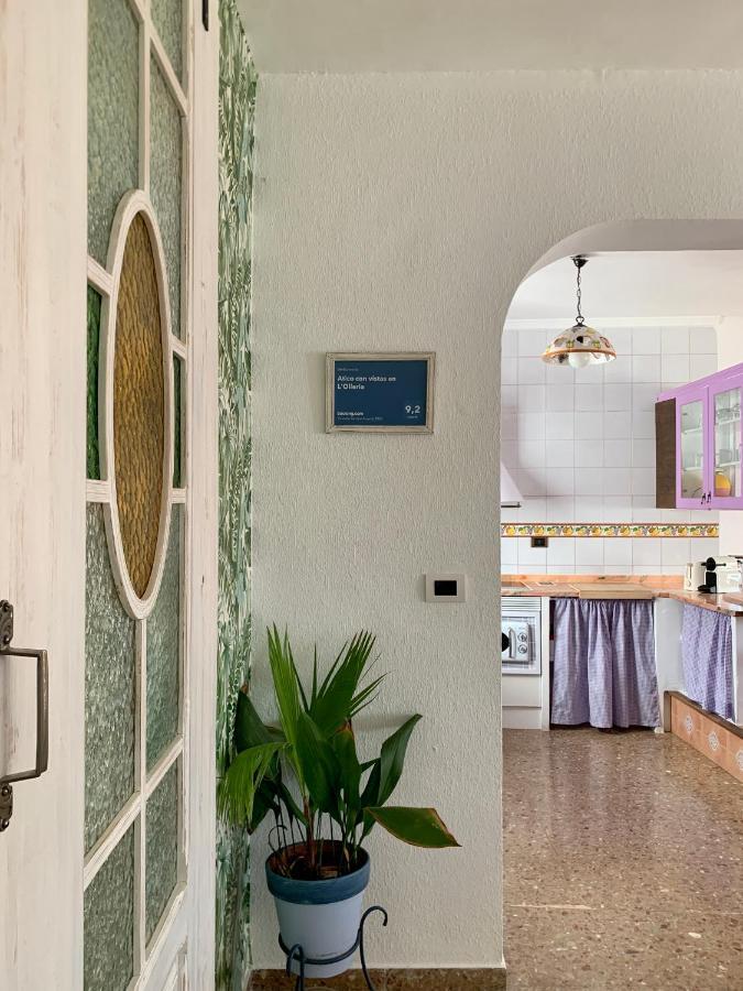 Atico Con Vistas En L'Olleria Apartment Bagian luar foto
