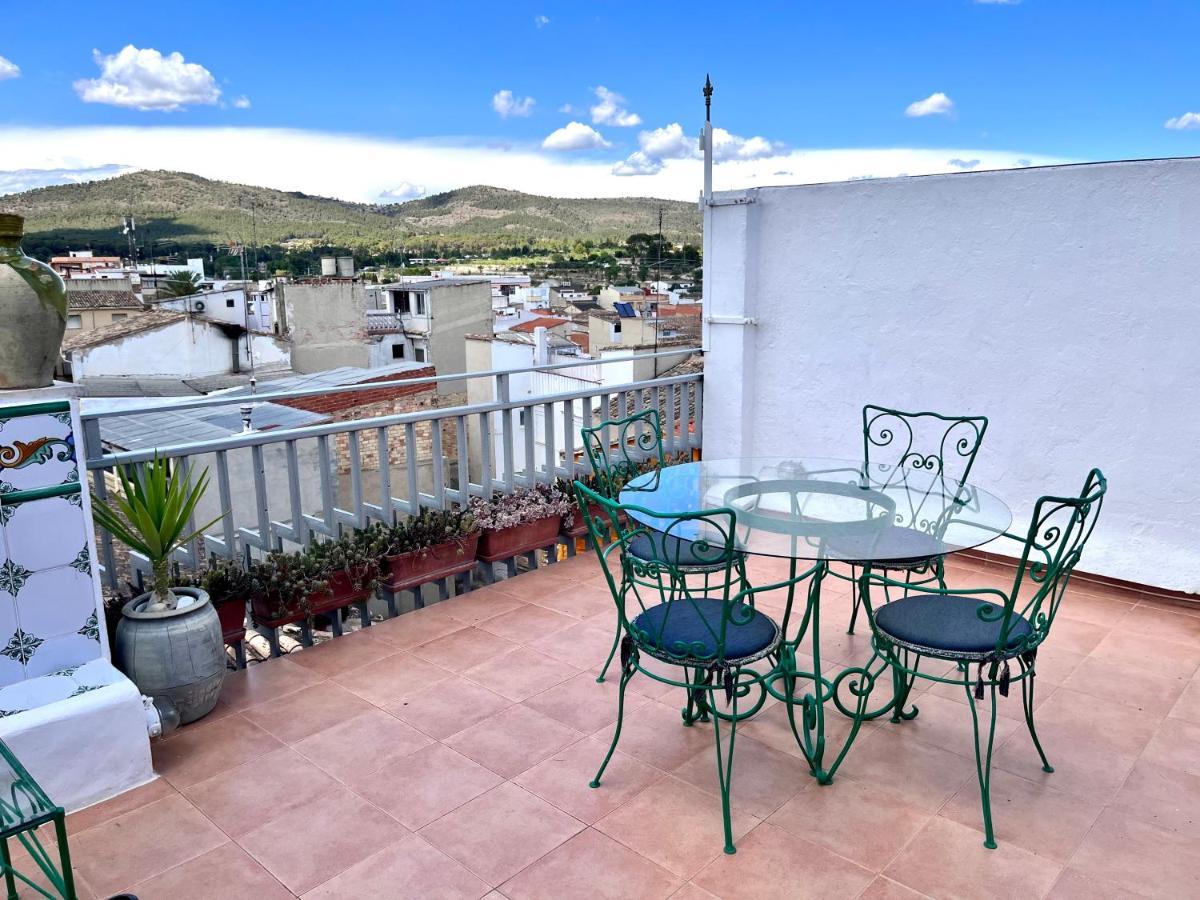 Atico Con Vistas En L'Olleria Apartment Bagian luar foto