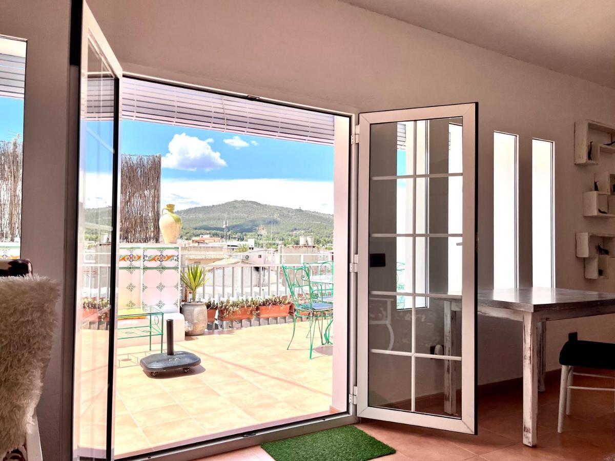 Atico Con Vistas En L'Olleria Apartment Bagian luar foto