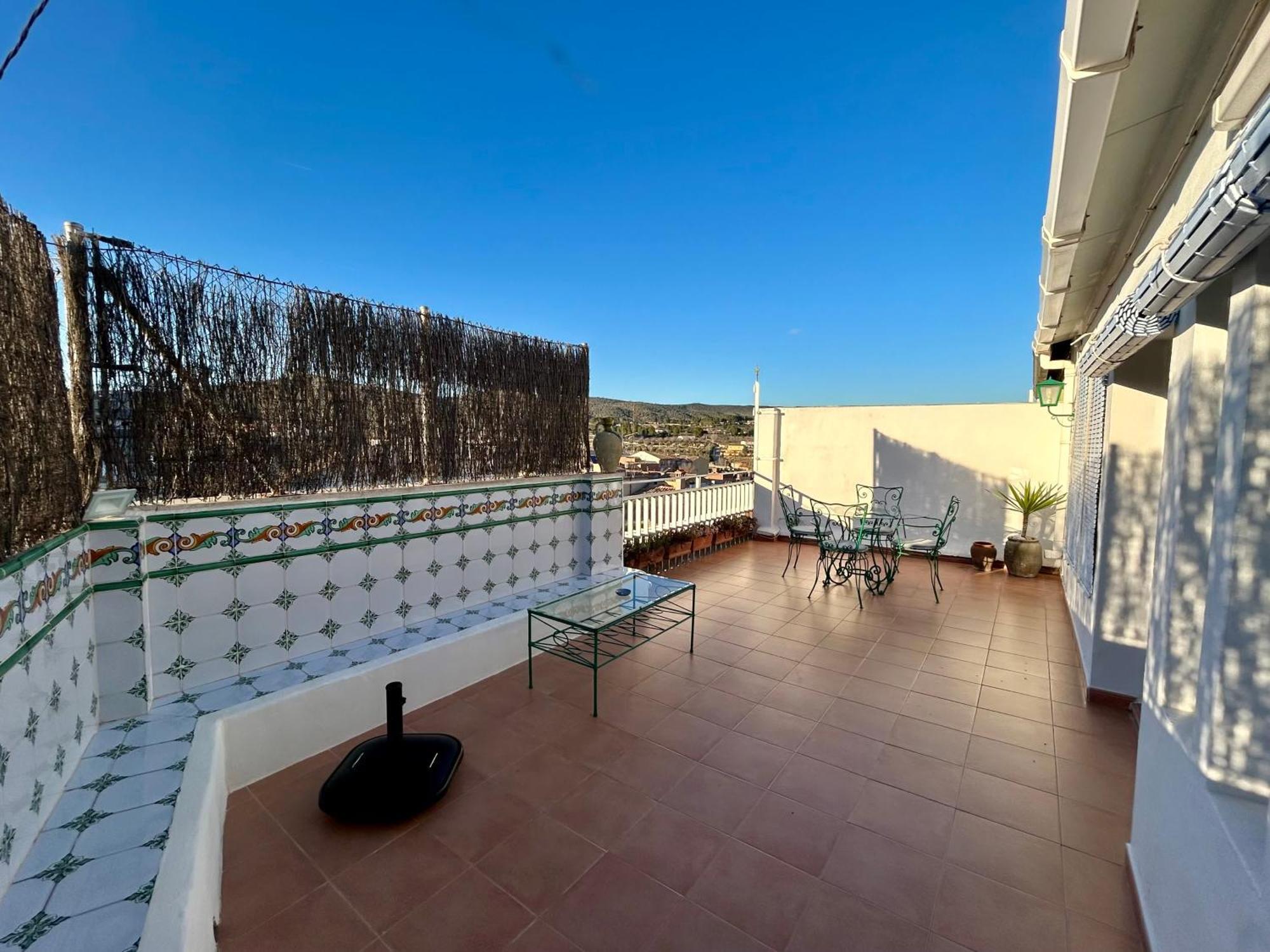 Atico Con Vistas En L'Olleria Apartment Bagian luar foto