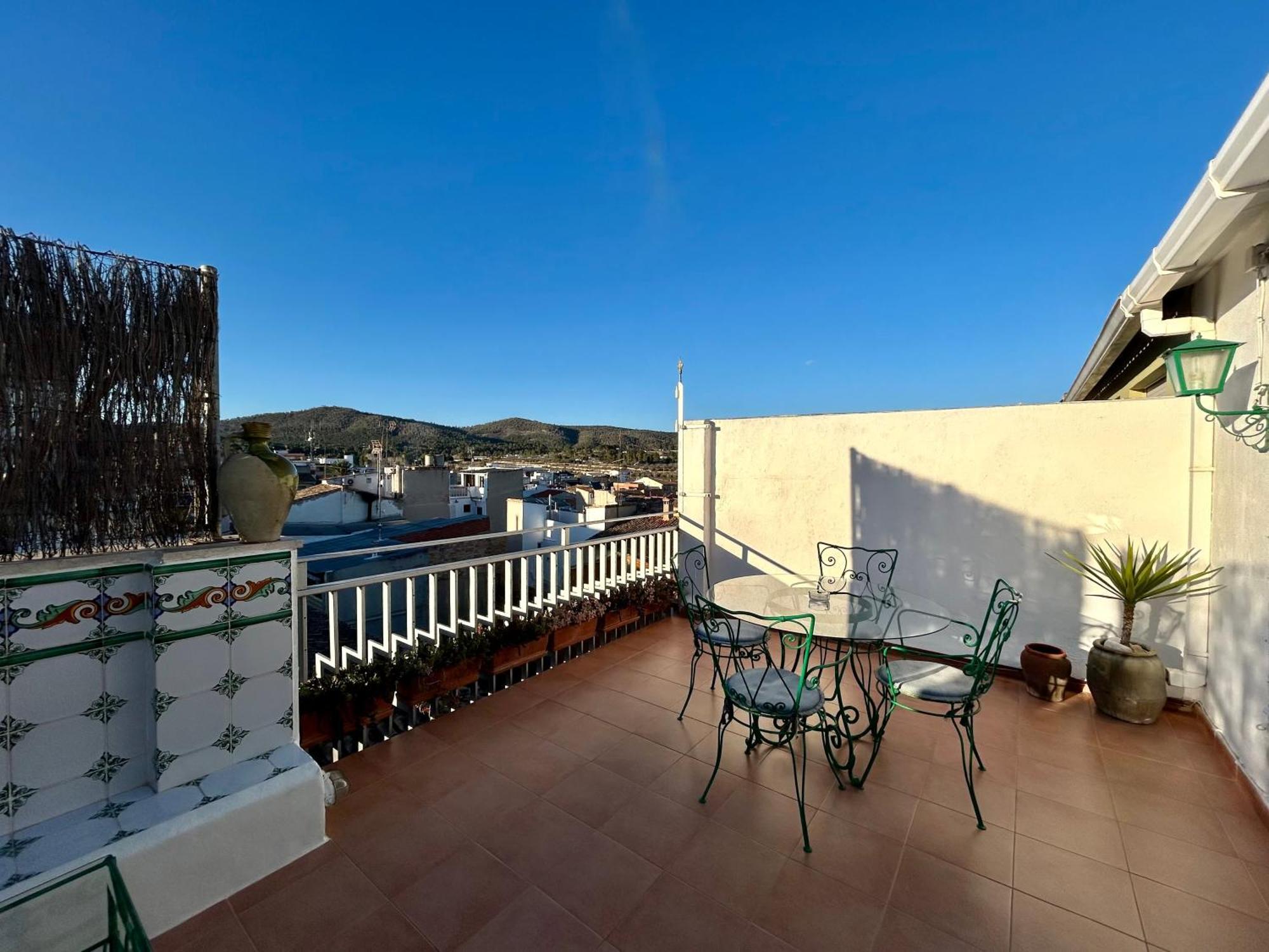 Atico Con Vistas En L'Olleria Apartment Bagian luar foto